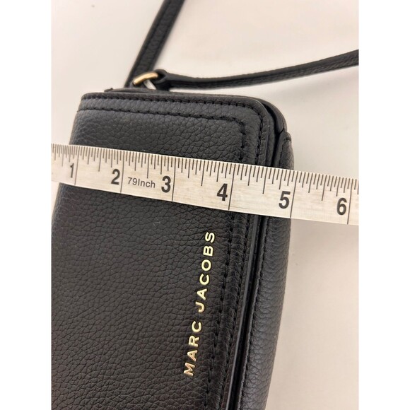 Marc Jacobs Groove Mini Bag Black Gold Hardware Leather Crossbody H107L01FA21 - Picture 7 of 15